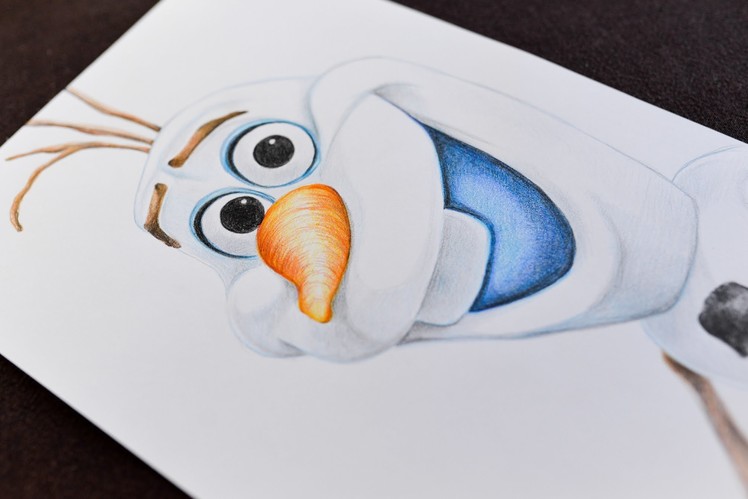 OLAF Frozen - Speed Drawing How to Draw
