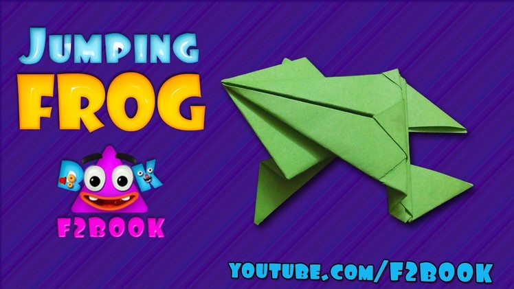 Origami Jumping Frog - Paper Folding Instructions