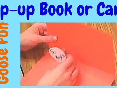 Pop-up Book Tutorial: How to Make a Pop-up Book