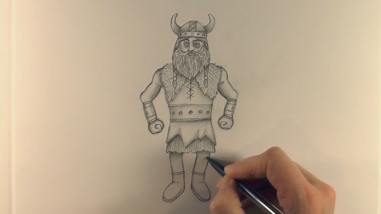 R.E.A.P: Concept Art: How to Draw a Viking Style 01