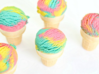 Rainbow Ice-Cream Cookies - CAKE STYLE
