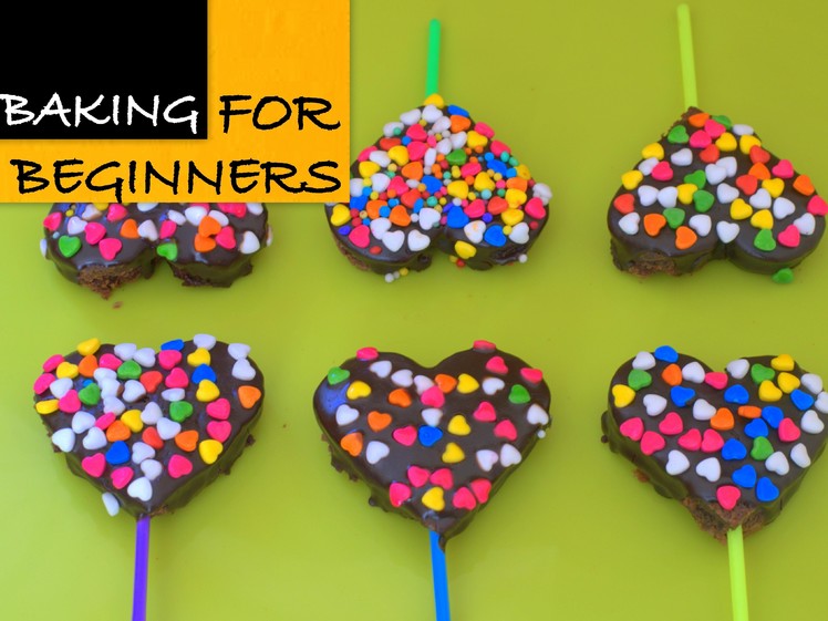 Rainbow Olive Oil  Brownie Pops - Valentine's Day Special!