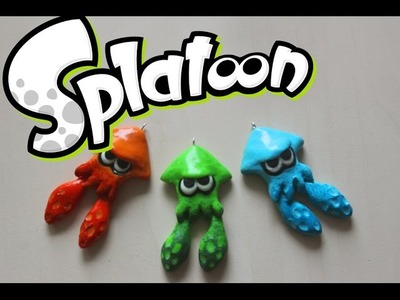 Splatoon Squid | Polymer clay | Tutorial