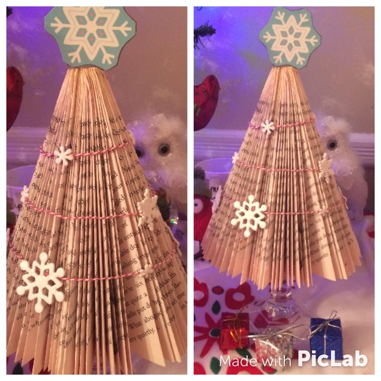 25 Days of Christmas Crafts Day #21 | vintage style paper trees