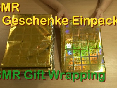 ASMR Oma Tana bilingual: Geschenke verpacken - Wrapping gifts - Soft spoken, Paper sounds