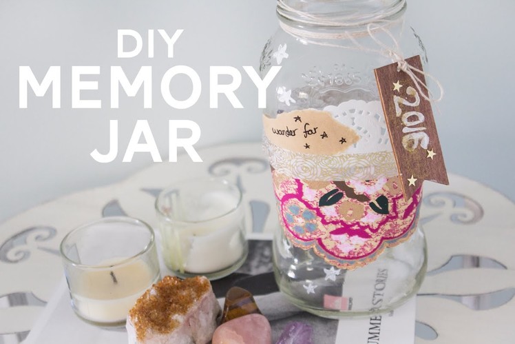 DIY memory jar