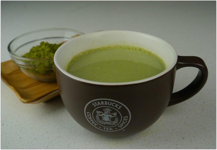 DIY Starbucks Green Tea Latte