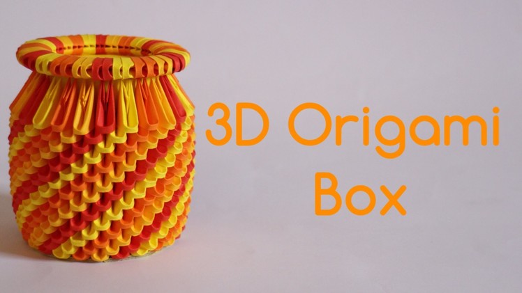 How To: 3D Origami Box - Model 3
