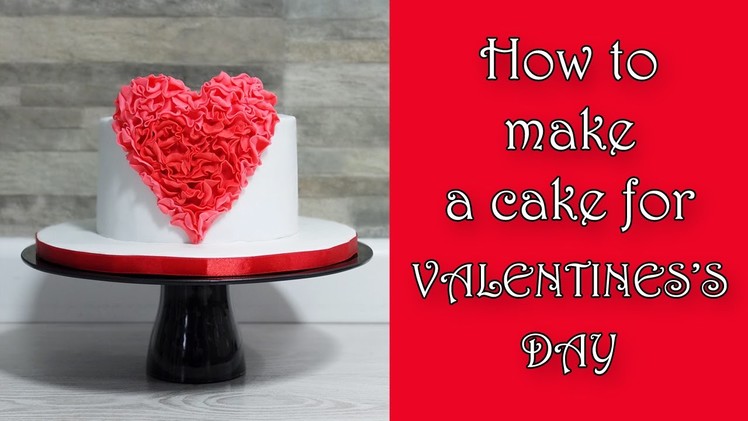 How to make a cake for Valentine's day. Jak zrobić tort na Walentynki