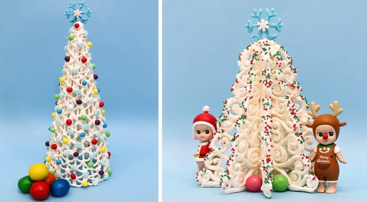 How To Make A White Christmas Tree From Candy Melts