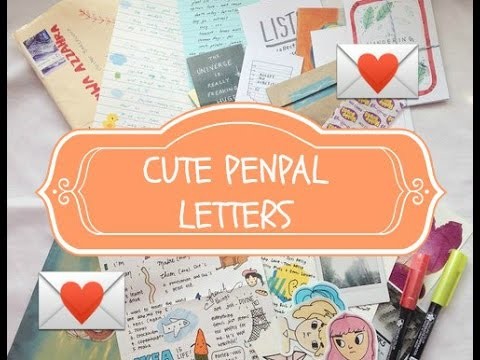 How To Make Cute Penpal Letters