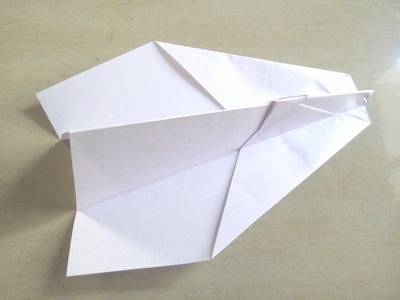 How to make Paper rocket, fly paper rocket, paper airplane - Origami