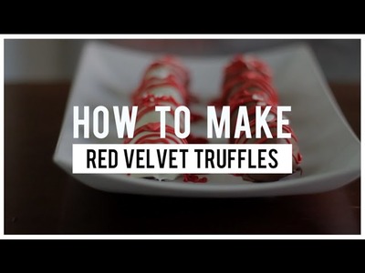 How To Make Red Velvet Truffles (Valentine's Day 2016) | Follow The Freemans