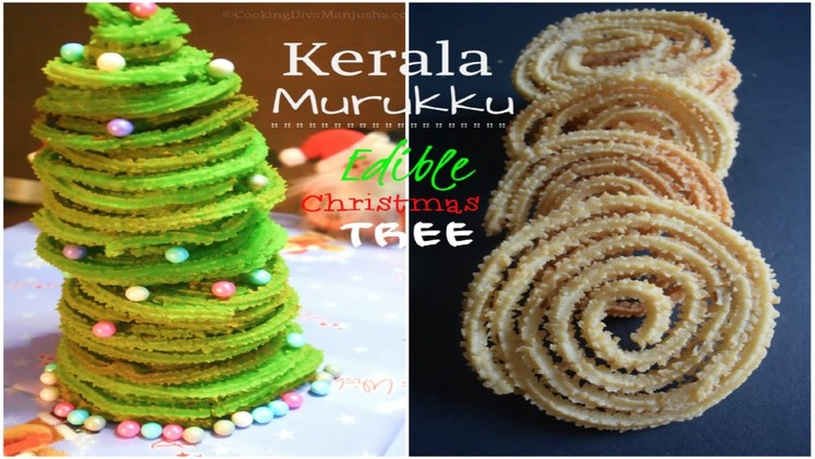 Kerala Murukku recipe|My Christmas tree DIY|Chakli Kerala style|South Indian snack