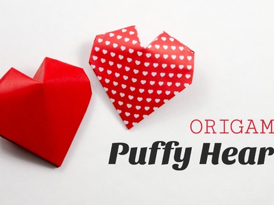 Origami Puffy Heart Instructions - 3D Paper Heart