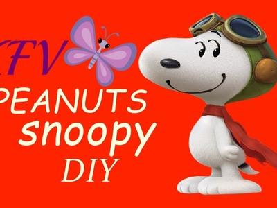 Play Doh Snoopy DIY