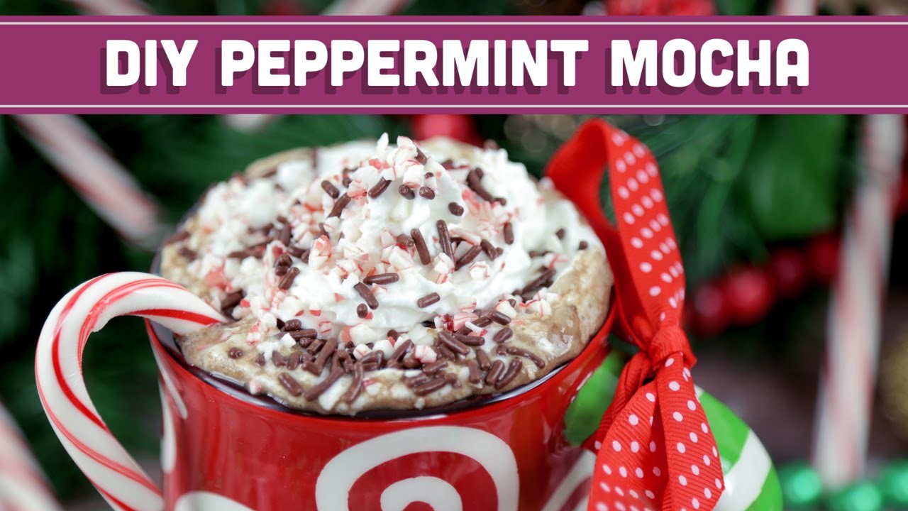 Vegan Peppermint Mocha Recipe Starbucks DIY! Mind Over Munch