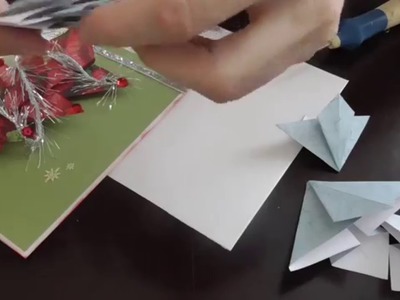 3D Christmas tree card tutorial