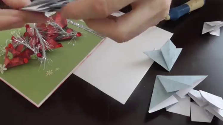 3D Christmas tree card tutorial