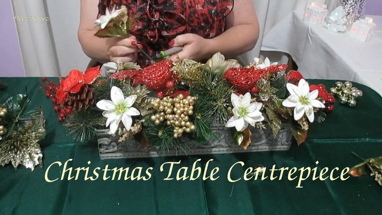 ASMR Christmas Table Centrepiece