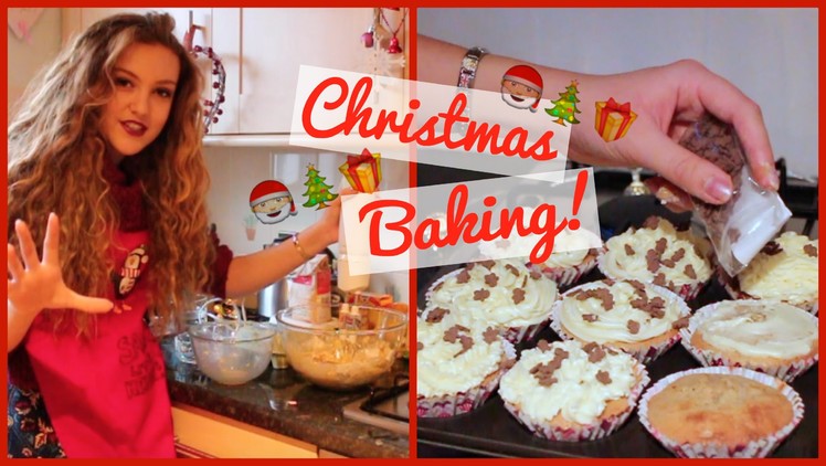 Baking Christmas Cupcakes + Gingerbread Men | BeautySpectrum
