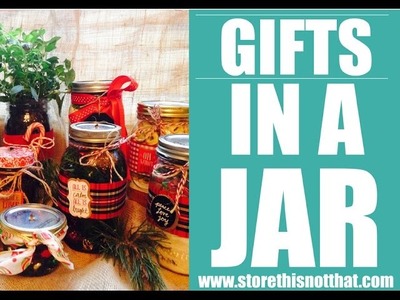 Christmas Gifts in a Jar