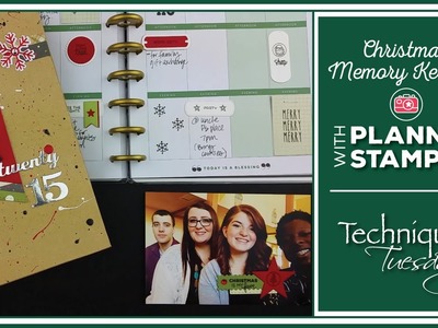Christmas Memory Keeping with Planner Stamps