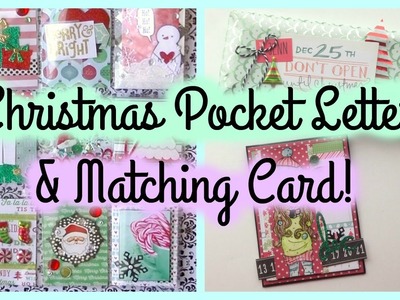 Christmas Pocket Letter & matching Card + Packaging!