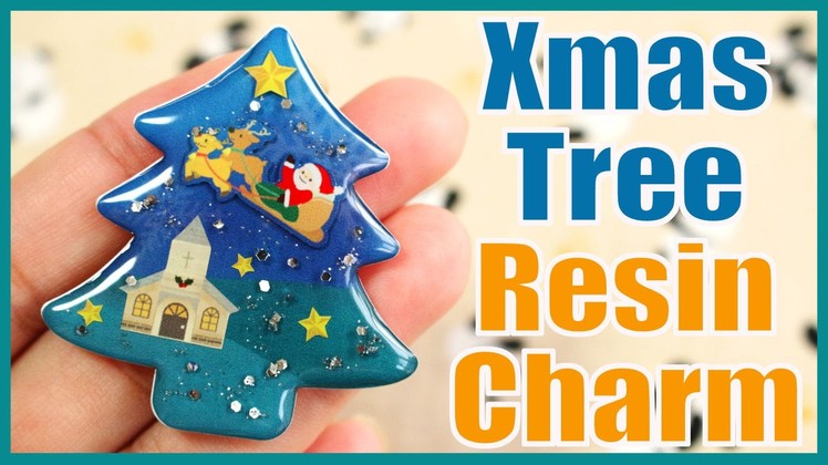 Christmas Tree Resin Charm Kit