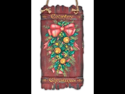Country Christmas Tole and Decorative Painting by Patricia Rawlinson