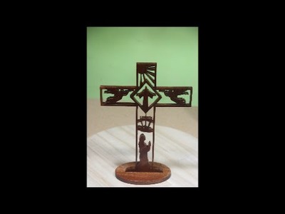 DIY Scrollsaw Project, an Easter Cross