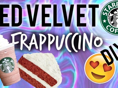 DIY Starbucks Red Velvet Frappuccino!