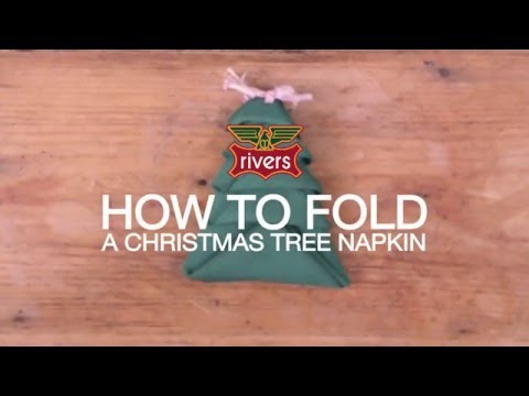 Every Day Wiser: Christmas Tree Napkin