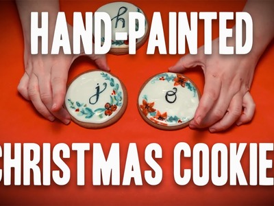 Hand-Painted Christmas Cookies