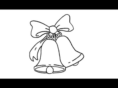 How to Draw Christmas Bells - Step by Step - Easy Drawing Tutorial #Guuh