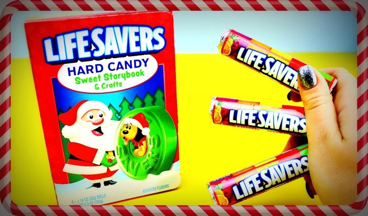 LIFE SAVERS  Hard Candy Sweet Storybook with The Christmas Puppy
