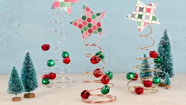One More Minute: How to Make Wire Tree Holiday Decor
