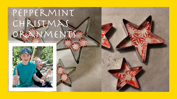 Peppermint Christmas Tree Ornaments from Peppermint Candies
