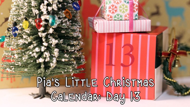 Pia's Little Christmas Calendar: Day 13 (Christmas custom!)