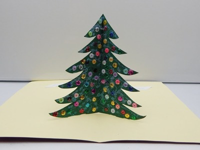 Pop Up Card  -  Christmas tree