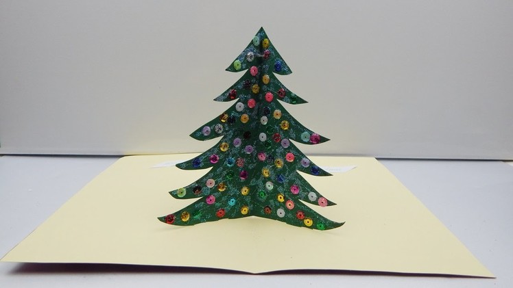 Pop Up Card  -  Christmas tree