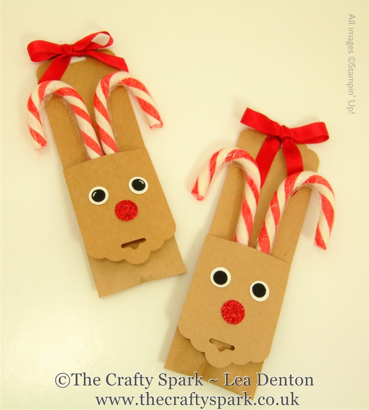 Reindeer Candy Cane - Christmas Eve Box Stampin' Up! UK