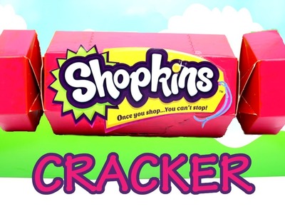 Shopkins Christmas Cracker with Shopkins in Real Life Characters