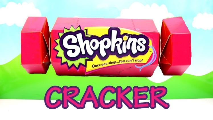 Shopkins Christmas Cracker with Shopkins in Real Life Characters