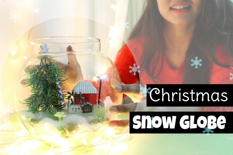 Snow Globe.Christmas tree