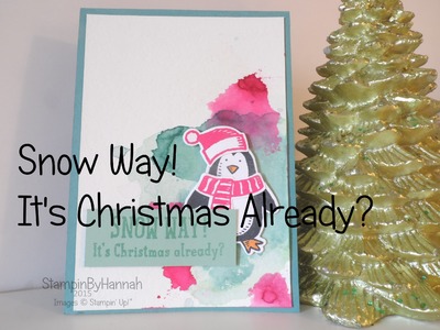 Snow Way its Christmas Already! | Christmas Card using Snow Friends