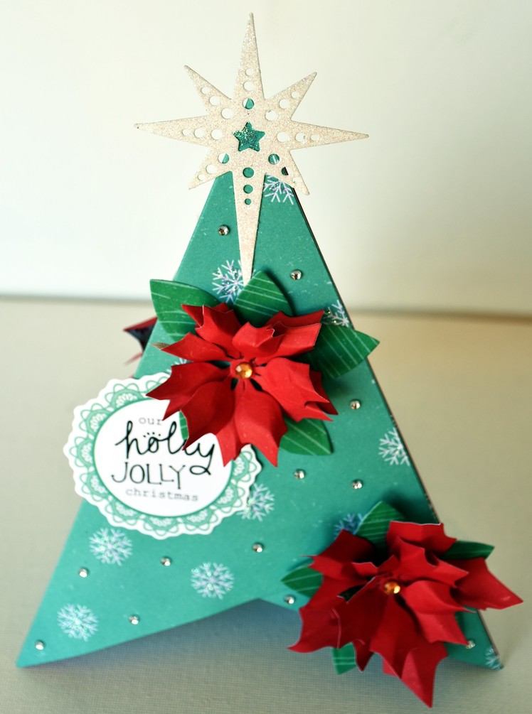 Teepee Christmas Tree Card
