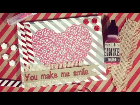 Use Your Christmas Stash to Make a Valentine Card by Christopher Alan for Made It for Maymay