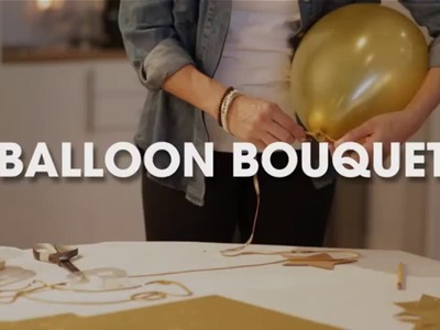 Awards Party DIY: Balloon Bouquet