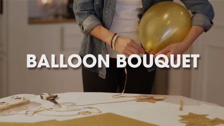 Awards Party DIY: Balloon Bouquet
